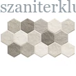 Kép 1/2 - realonda hex stonehenge frost 26,5x51 cm
