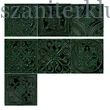 Kép 1/2 - tubadzin Tinta green dekor 14,8x14,8 cm