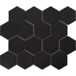Kép 1/7 - amadis art decó black matt csempe 32x28 cm