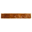 Kép 1/3 - amadis brutalist brick crackle honey fényes csempe 3,8x23,5 cm