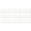 Kép 1/4 - cersanit naris PS604 white glossy structure 29,7x60 cm