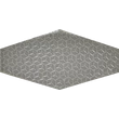Kép 1/3 - cifre viena hex graphite fényes dekor csempe 10x20 cm