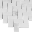 Kép 2/2 - dunin black&white eastern white herringbone 48 glossy 28,5x28,5 cm