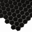 Kép 3/4 - dunin mini hexagon black matt 30x26 cm