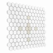 Kép 3/3 - dunin mini hexagon cleo matt 30x26 cm