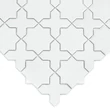 Kép 4/5 - dunin star & cross white matt 30,2x30,2 cm