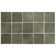 Kép 1/2 - equipe argile khaki csempe 10x10 cm