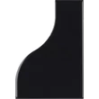 Kép 1/2 - equipe curve black gloss csempe 8,3x12 cm