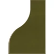 Kép 1/2 - equipe curve garden green gloss csempe 8,3x12 cm