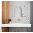 Kép 2/2 - equipe curve grey gloss csempe 8,3x12 cm