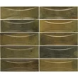 Kép 1/2 - equipe hanoi arco wild olive csempe 6,5x20 cm