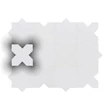 Kép 1/3 - equipe porto cross white 12x12 cm