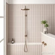 Kép 2/2 - equipe vibe out taupe gloss csempe 6,5x20 cm