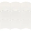 Kép 1/3 - equipe wave white gloss csempe 12x12 cm