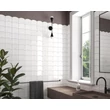 Kép 3/3 - equipe wave white gloss csempe 12x12 cm
