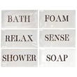 Kép 1/2 - Fabresa artisan bathroom decor mix brillo csempe 10x20 cm