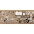 Kép 2/2 - Fabresa artisan olite hueso decor mix brillo csempe 10x20 cm