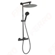 Kép 1/3 - ferro trevi rondo squerto zuhanyszett, NP75-TR7U-BL