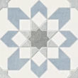 Kép 1/2 - harmony doha blue flower 22,3x22,3 cm