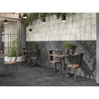 Kép 2/2 - harmony lagoon anthracite decor csempe 6x24,6 cm