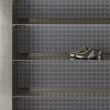 Kép 3/3 - harmony pique anthracite waffle 20x40 cm