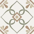 Kép 1/2 - harmony provenza green petals 22,3x22,3 cm