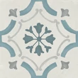Kép 1/3 - harmony sirocco blue ornament 22,3x22,3 cm