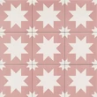 Kép 1/2 - mainzu fired star pink padlólap 20x20 cm