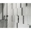 Kép 2/2 - paradyz arctic storm brick bianco str glossy csempe 6,5x29,8 cm