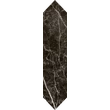 Kép 1/3 - paradyz arctic storm nero hexalong glossy csempe 6,5x29,8 cm