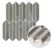 Kép 1/3 - paradyz noisy whisper graphite mozaik mix mat 27,4x29,8 cm