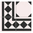 Kép 1/3 - realonda oxford negro esquina 33,3x33,3 cm