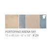Kép 1/2 - realonda portofino arena sky 15x45 cm