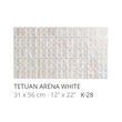 Kép 1/2 - realonda tetuan arena white 31x56 cm