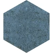 Kép 2/2 - ribesalbes artisan hex blue csempe 11,8x10,2 cm