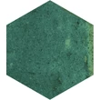 Kép 1/2 - ribesalbes artisan hex olive csempe 11,8x10,2 cm