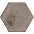Kép 1/2 - ribesalbes hope hex espresso matt padlólap 15x17,3 cm