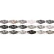 Kép 1/2 - ribesalbes calm hex caspian gloss csempe 10x20 cm