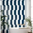 Kép 2/2 - ribesalbes picket navy glossy csempe 10x30 cm