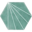 Kép 1/2 - ribesalbes scandinavian aqua dekor matt padlólap 15x17,3 cm