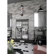 Kép 2/2 - ribesalbes sailing hex dark grey  gloss csempe 10x20 cm