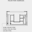 Kép 4/5 - valore clever 4 fiókos bútorszett, canela tölgy