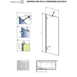 Kép 3/3 - radaway essenza pro gold PNJ II 60 kádparaván, 150x60 cm