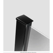 Kép 3/3 - radaway modo new black II 115 zuhanyfal törölköző tartóval, 200x115 cm
