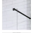 Kép 2/3 - radaway modo new black II 115 zuhanyfal törölköző tartóval, 200x115 cm