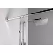 sapho spy termosztátos zuhanyoszlop, fejzuhany 250x250 mm, állítható magasság króm, SJ139