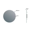 Kép 3/3 - sapho visio tükör led világítással 600 mm VS060