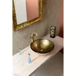 sapho beauty pultra szerelhető mosdó, fianna bronz 42x14 cm, 2501-21