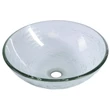 Kép 1/5 - sapho beauty pultra szerelhető mosdó, ripple áttetsző 42x14 cm, 2501-18
