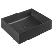Kép 1/3 - sapho formigo pultra szerelhető mosdó, antracit 47,5x13x36,5 cm, FG016